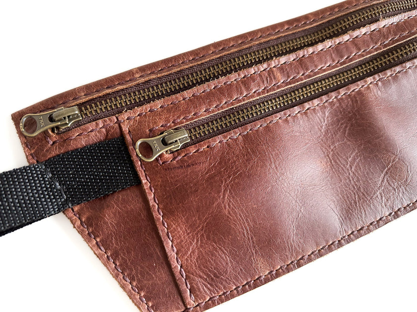 Sanna Leather Handcrafted Loxton Moonbag