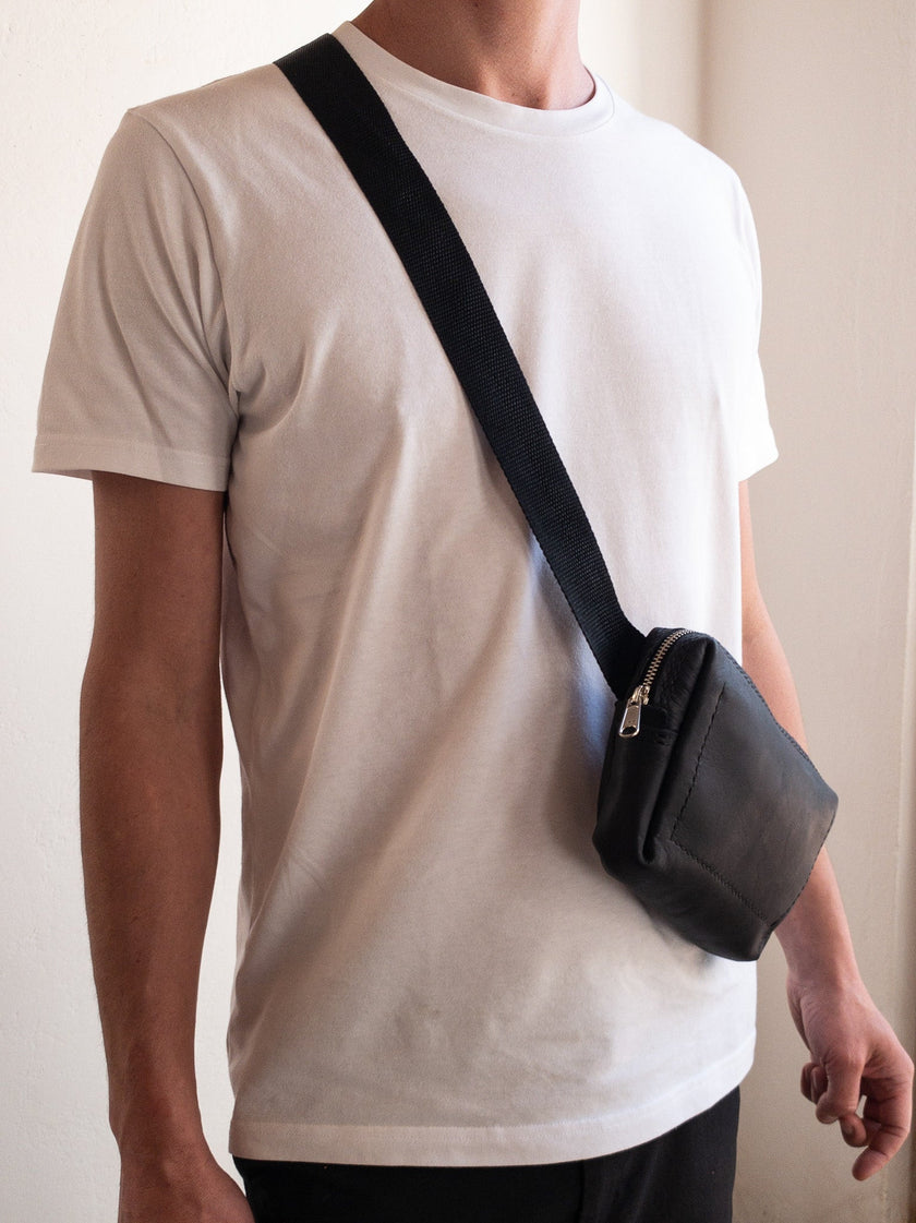Sanna Leather Handcrafted Wellwood Crossbody Chest Bag