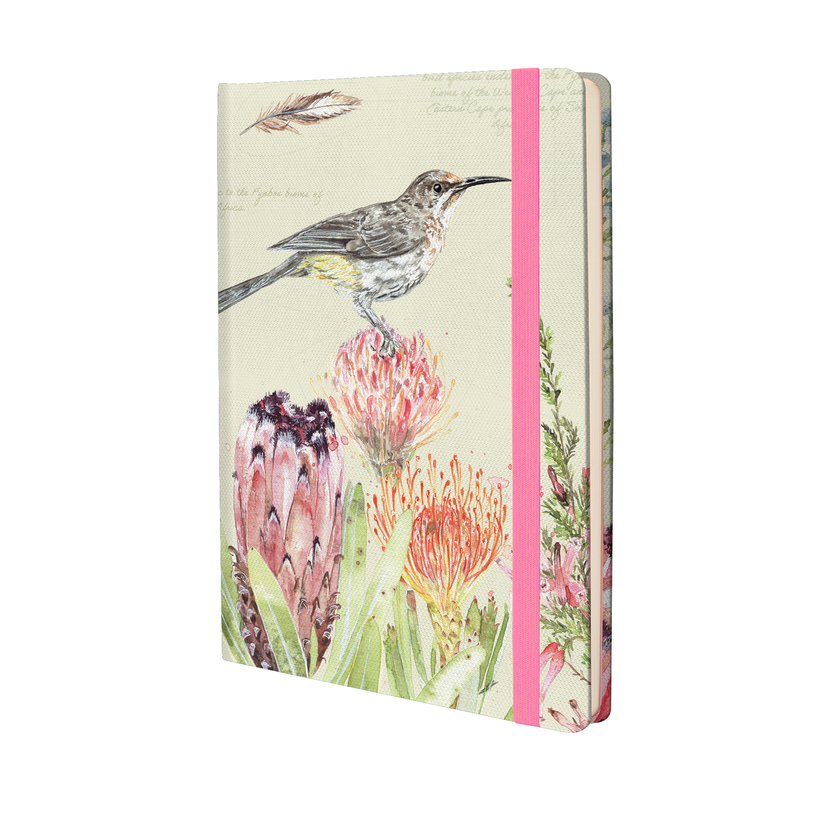 The Papery A5 Elegant African Birds Hardcover Journal