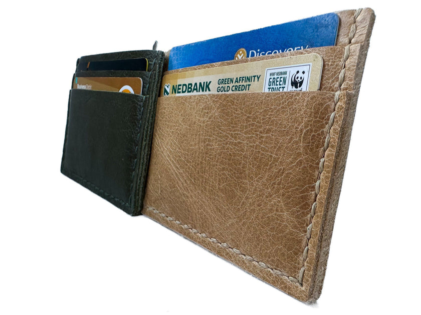 Sanna Leather Handcrafted Slim Card Wallet