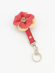 Sanna Leather Handcrafted 3D Flower Key Fob