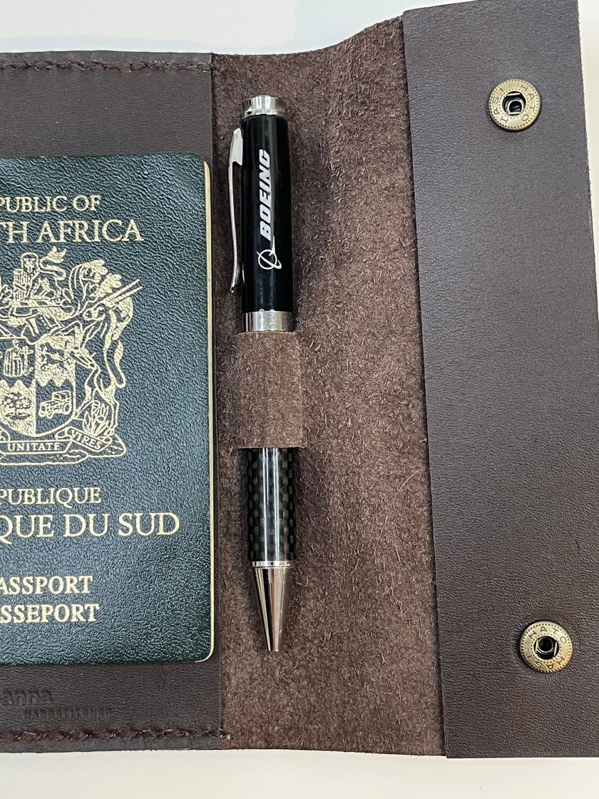 Sanna Leather Handcrafted Travel Wallet