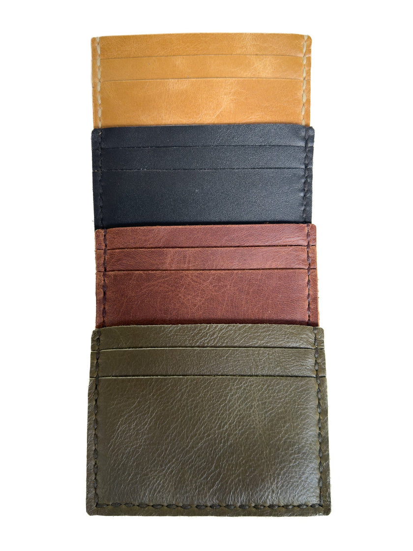 Sanna Leather Handcrafted Slim Card Wallet