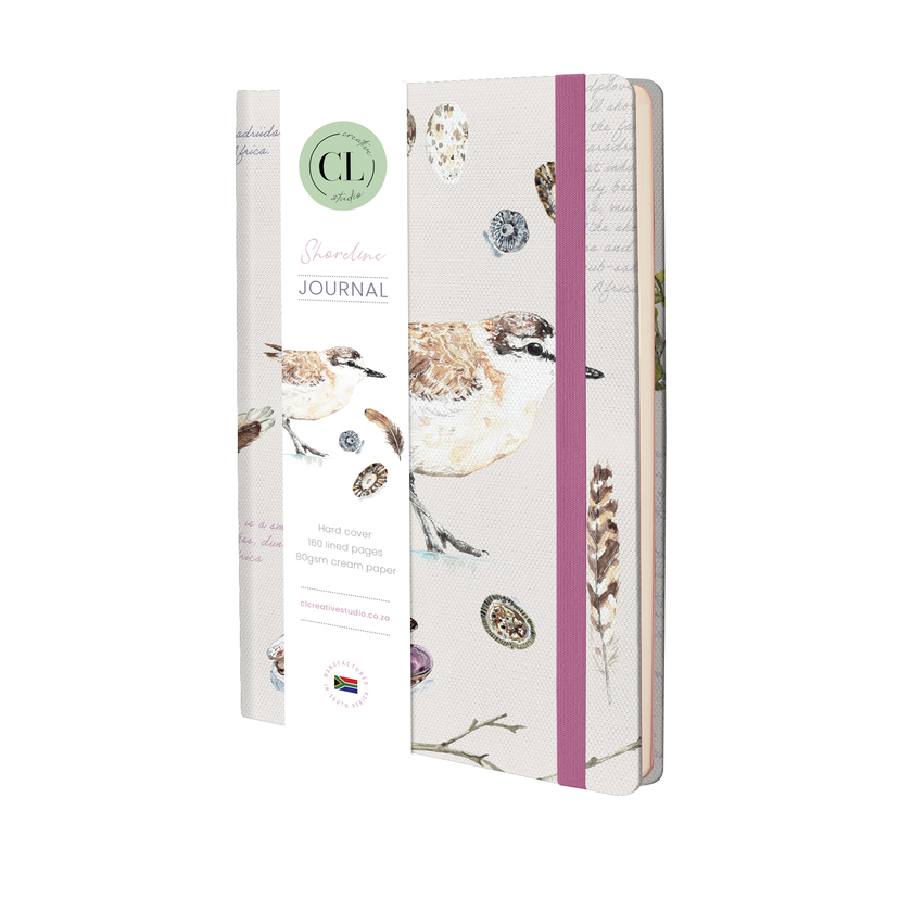 The Papery A5 Elegant African Birds Hardcover Journal